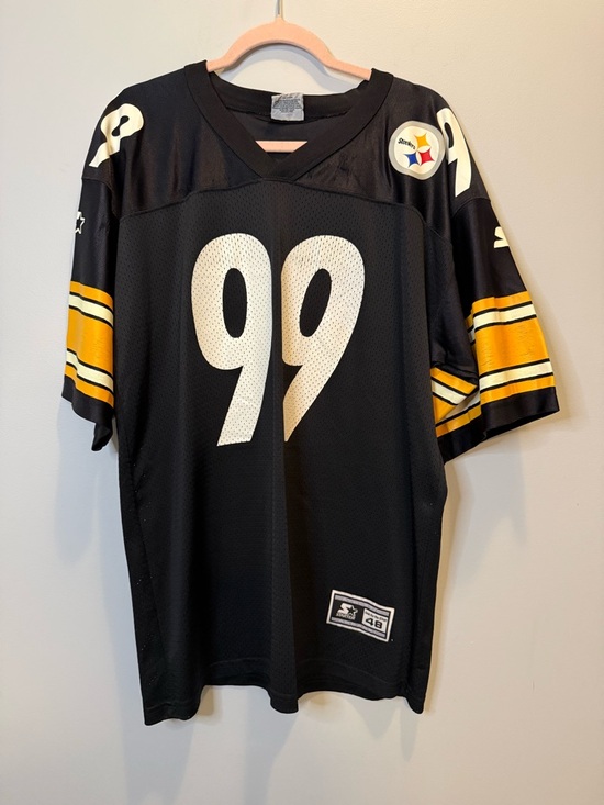 STARTER Other - Vintage Pittsburgh Steelers Levon Kirkland #99 Starter Replica Jersey Large